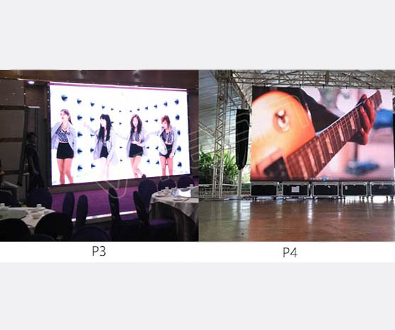 室內(nèi)全彩LED顯示屏P3和P4的區(qū)別？哪個更好？