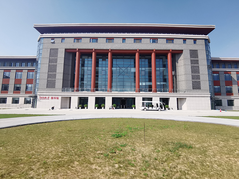 中央民族大學(xué)圖書館LED透明屏項目